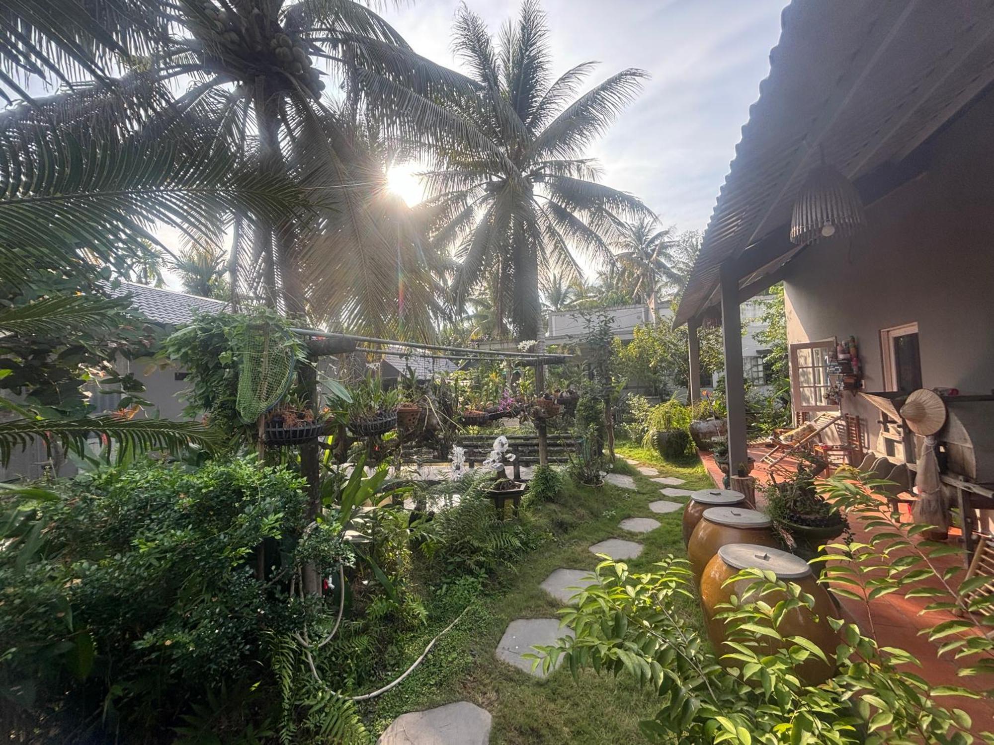 Homestay Bentre Coco Lodge Ben Tre Eksteriør bilde