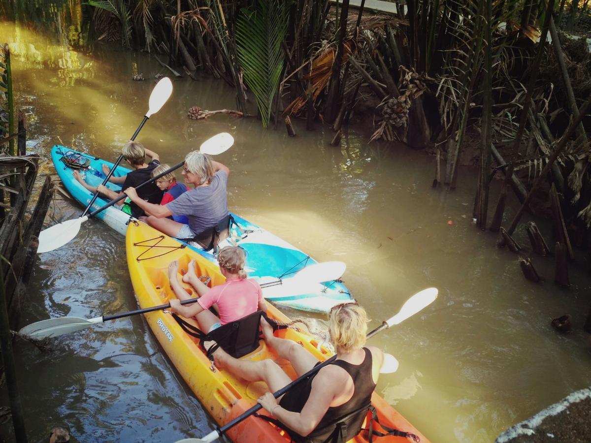 Homestay Bentre Coco Lodge Ben Tre Eksteriør bilde