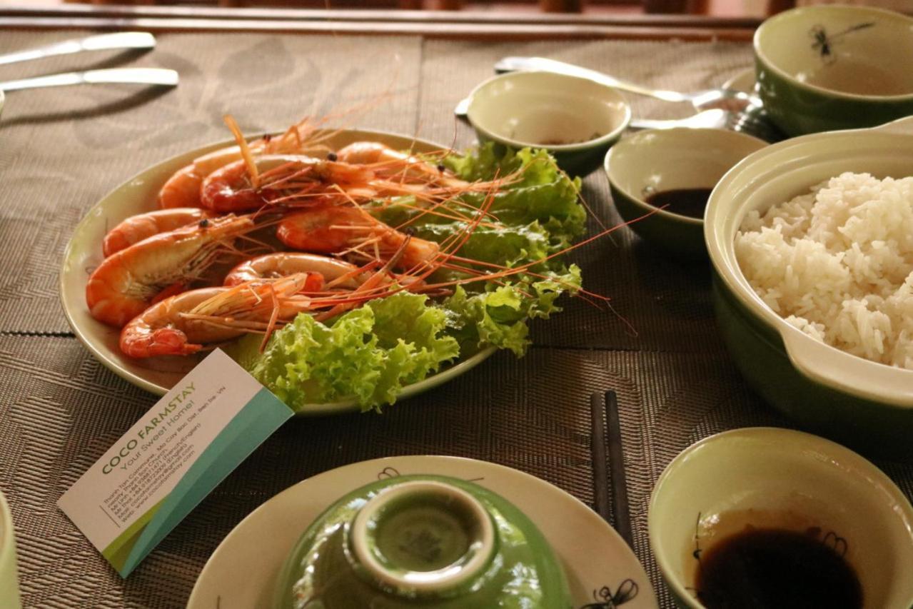 Homestay Bentre Coco Lodge Ben Tre Eksteriør bilde